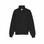 Classic Black Quarter-Zip Pullover