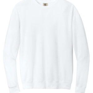 COMFORT COLORS® LIGHTWEIGHT CREWNECK SWEATSHIRT - White - M