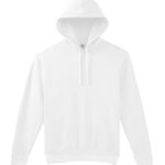 COMFORT COLORS® LIGHTWEIGHT FLEECE HOODIE - White - L