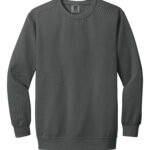 COMFORT COLORS® RING SPUN CREWNECK SWEATSHIRT - Pepper - XL