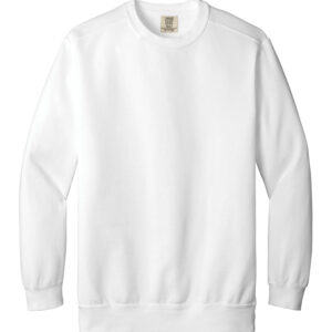 COMFORT COLORS® RING SPUN CREWNECK SWEATSHIRT - White - 2XL
