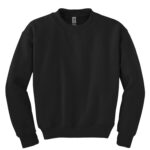 GILDAN® HEAVY BLEND™ CREWNECK YOUTH SWEATSHIRT - Black - XS