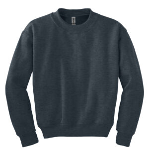 GILDAN® HEAVY BLEND™ CREWNECK YOUTH SWEATSHIRT - Dark Heather - L