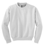GILDAN® HEAVY BLEND™ CREWNECK YOUTH SWEATSHIRT - White - M