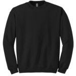 GILDAN® HEAVY BLEND™ CREWNECK SWEATSHIRT - Black - XL