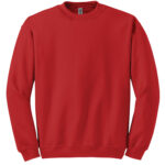 GILDAN® HEAVY BLEND™ CREWNECK SWEATSHIRT - Red - XL