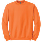 GILDAN® HEAVY BLEND™ CREWNECK SWEATSHIRT - Safety Orange - L