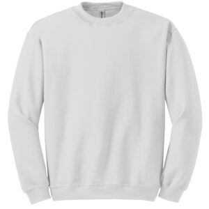 GILDAN® HEAVY BLEND™ CREWNECK SWEATSHIRT - White - 2XL
