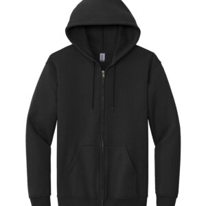 GILDAN® HEAVY BLEND™ FULL ZIP HOODIE - Black - 2XL