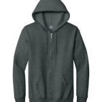 GILDAN® HEAVY BLEND™ FULL ZIP HOODIE - Dark Heather - M