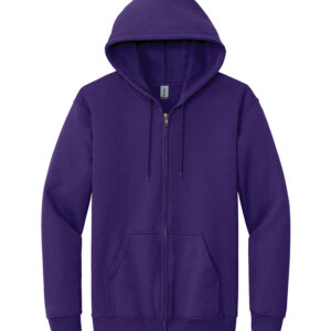 GILDAN® HEAVY BLEND™ FULL ZIP HOODIE - Purple - 2XL