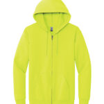 GILDAN® HEAVY BLEND™ FULL ZIP HOODIE - Safety Green^ - M