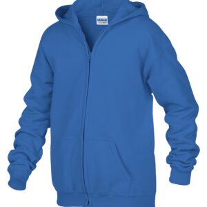 GILDAN® HEAVY BLEND™ FULL ZIP YOUTH HOODIE - Royal Blue - L