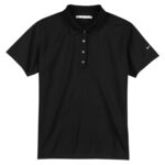NIKE TECH BASIC Dri-FIT LADIES' POLO - Black - 2XL