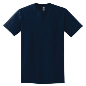 GILDAN® ULTRA COTTON® POCKETED T-SHIRT - Navy - 2XL