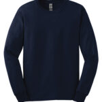 GILDAN® ULTRA COTTON® LONG SLEEVE T-SHIRT - Navy - XL