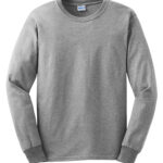 GILDAN® ULTRA COTTON® LONG SLEEVE T-SHIRT - Sport Grey* - S