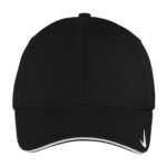 NIKE Dri-FIT MESH SWOOSH FLEX SANDWICH CAP - Black - L/XL