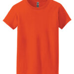 GILDAN® HEAVY COTTON™ MISSY FIT T-SHIRT - Orange - 3XL