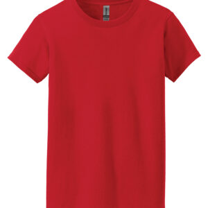GILDAN® HEAVY COTTON™ MISSY FIT T-SHIRT - Red - 2XL