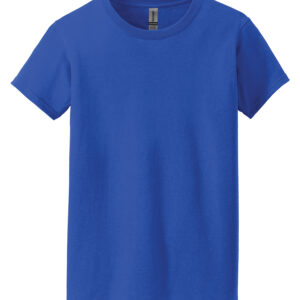 GILDAN® HEAVY COTTON™ MISSY FIT T-SHIRT - Royal - L