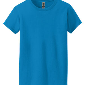 GILDAN® HEAVY COTTON™ MISSY FIT T-SHIRT - Sapphire - 2XL