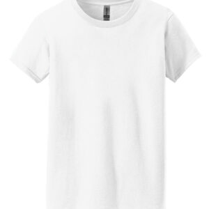 GILDAN® HEAVY COTTON™ MISSY FIT T-SHIRT - White - L