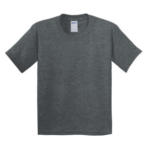 GILDAN® HEAVY COTTON™ YOUTH T-SHIRT - Dark Heather** - L