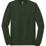 GILDAN® HEAVY COTTON™ LONG SLEEVE T-SHIRT - Forest Green - XL
