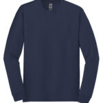 GILDAN® HEAVY COTTON™ LONG SLEEVE T-SHIRT - Navy - 3XL