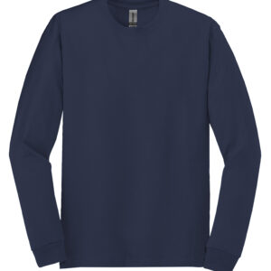 GILDAN® HEAVY COTTON™ LONG SLEEVE T-SHIRT - Navy - 2XL