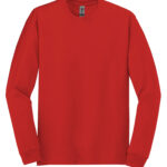 GILDAN® HEAVY COTTON™ LONG SLEEVE T-SHIRT - Red - XL