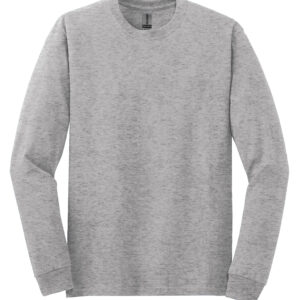GILDAN® HEAVY COTTON™ LONG SLEEVE T-SHIRT - Sport Grey* - 2XL