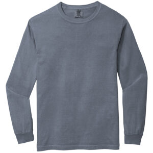 COMFORT COLORS® HEAVYWEIGHT RING SPUN LONG SLEEVE TEE - Blue Jean - 2XL