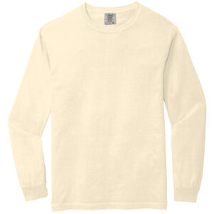 COMFORT COLORS® HEAVYWEIGHT RING SPUN LONG SLEEVE TEE - Ivory - 2XL