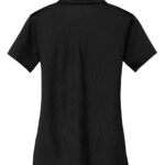 NIKE Dri-FIT VERTICAL MESH LADIES' POLO - Black - M