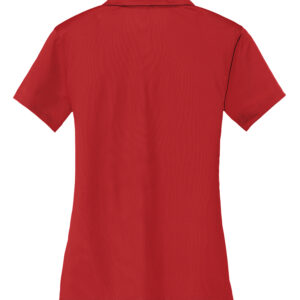 NIKE Dri-FIT VERTICAL MESH LADIES' POLO - University Red - 2XL