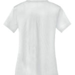 NIKE Dri-FIT VERTICAL MESH LADIES' POLO - White - M