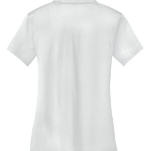 NIKE Dri-FIT VERTICAL MESH LADIES' POLO - White - 2XL