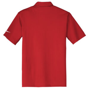 NIKE Dri-FIT VERTICAL MESH POLO - University Red - 2XL
