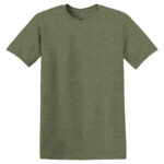 GILDAN® SOFTSTYLE® T-SHIRT - Heather Military Green** - L