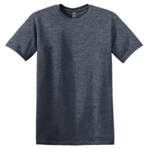GILDAN® SOFTSTYLE® T-SHIRT - Heather Navy** - 2XL