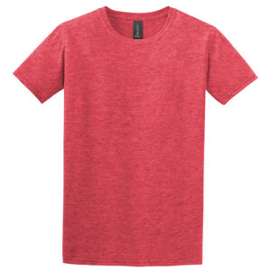 GILDAN® SOFTSTYLE® T-SHIRT - Heather Red** - 2XL