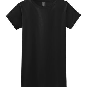 GILDAN® SOFTSTYLE® JUNIOR FIT LADIES’ T-SHIRT - Black - 2XL