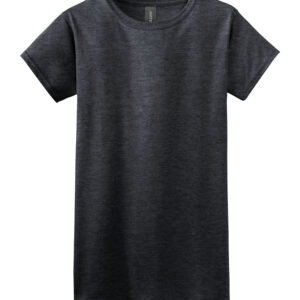 GILDAN® SOFTSTYLE® JUNIOR FIT LADIES’ T-SHIRT - Dark Heather** - 2XL