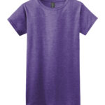 GILDAN® SOFTSTYLE® JUNIOR FIT LADIES’ T-SHIRT - Heather Purple** - 3XL