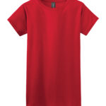 GILDAN® SOFTSTYLE® JUNIOR FIT LADIES’ T-SHIRT - Red - XL