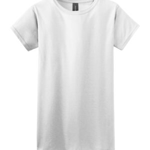 GILDAN® SOFTSTYLE® JUNIOR FIT LADIES’ T-SHIRT - White - 2XL