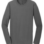 GILDAN® SOFTSTYLE® LONG SLEEVE T-SHIRT - Charcoal - S