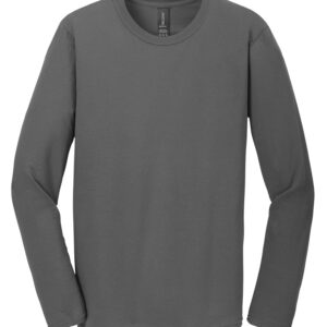 GILDAN® SOFTSTYLE® LONG SLEEVE T-SHIRT - Charcoal - 2XL